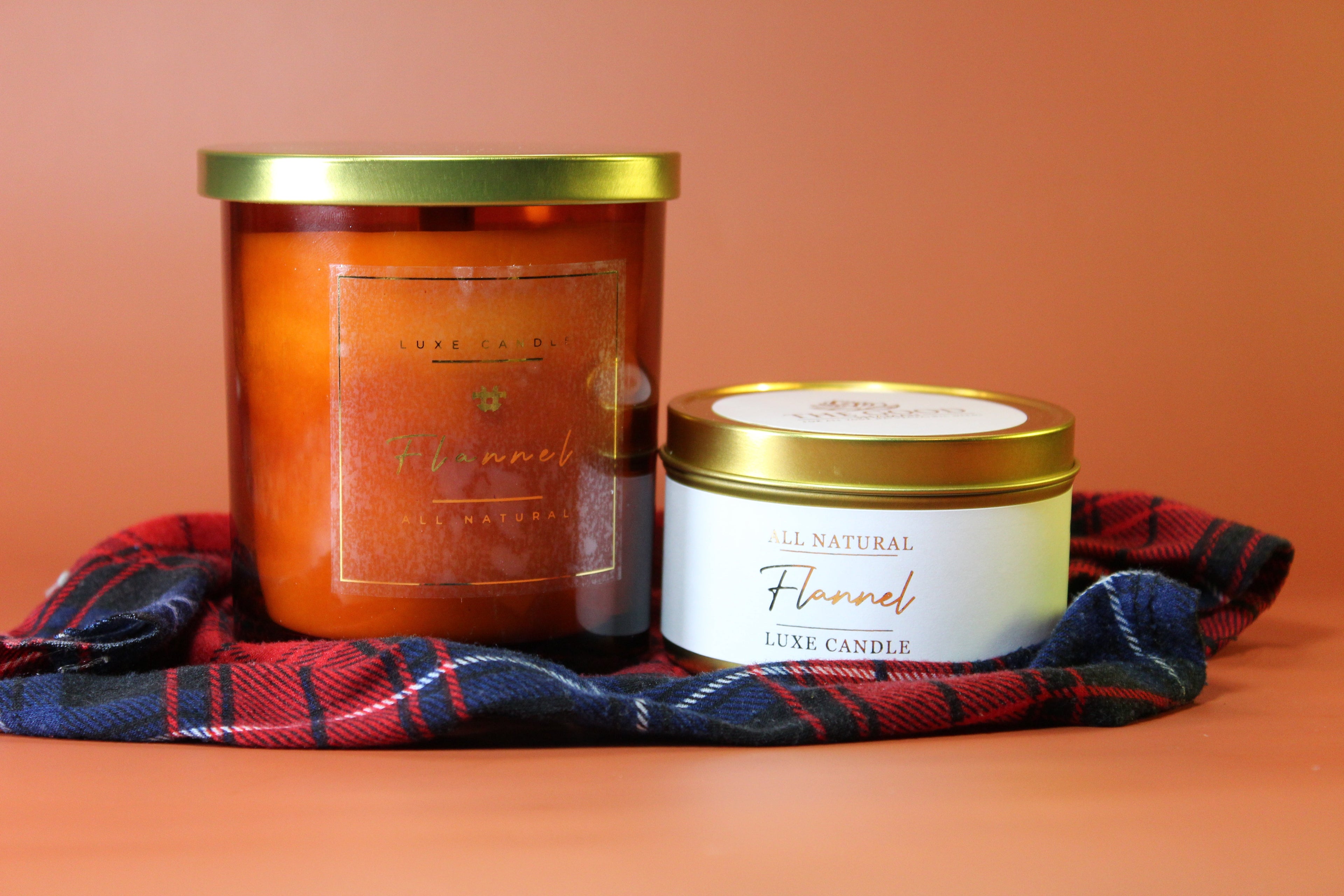 Flannel • Luxe Natural Coconut Wax Candle by The Good Shaman