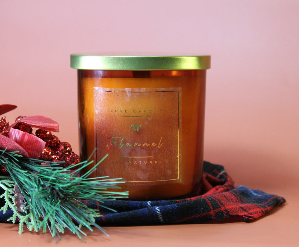 Flannel • Luxe Natural Coconut Wax Candle by The Good Shaman