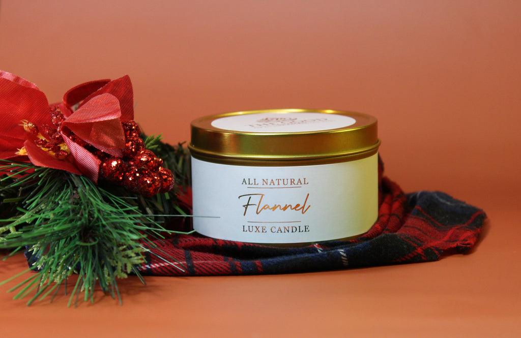 Flannel • Luxe Natural Coconut Wax Candle by The Good Shaman