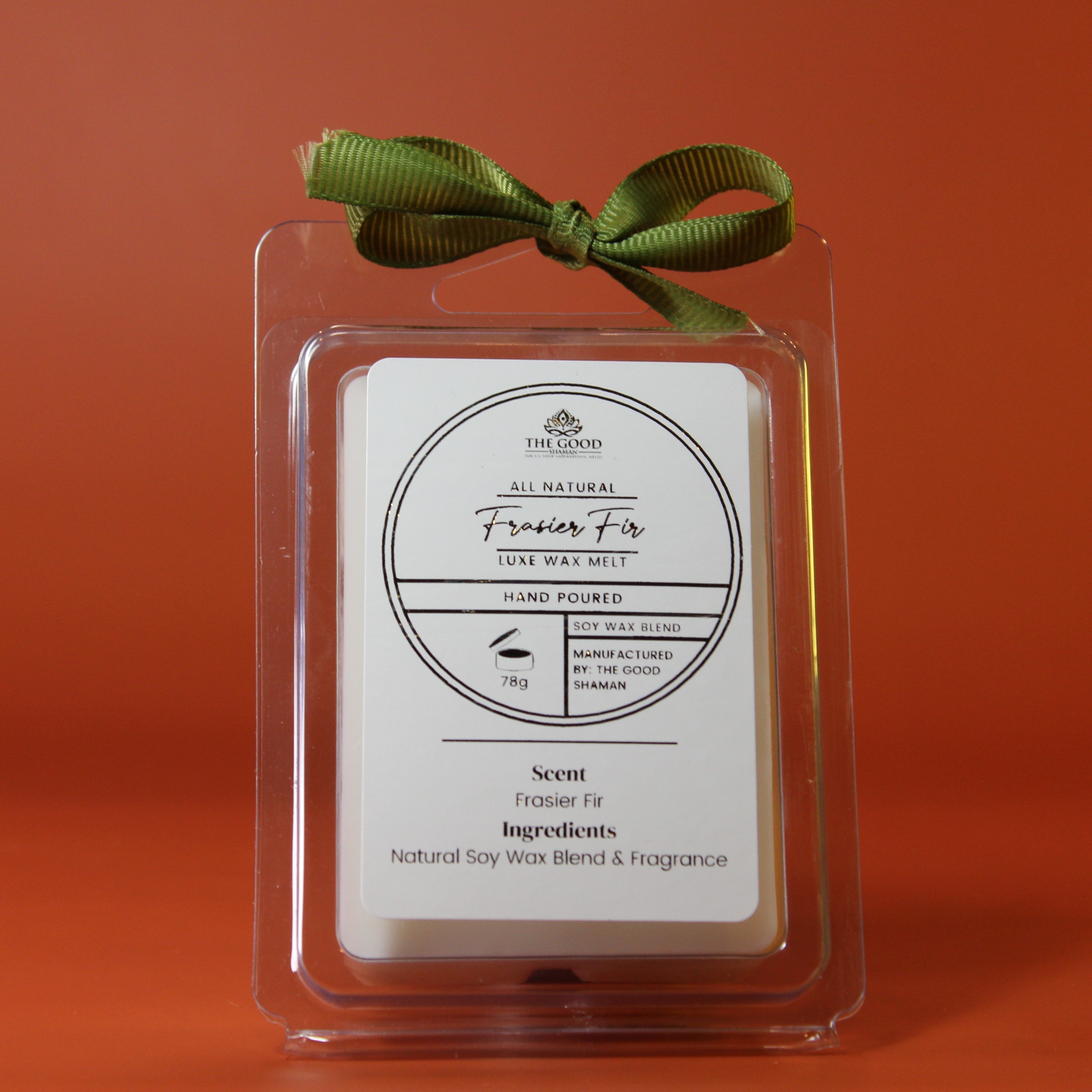 Frasier Fir - Luxe Hand-Poured Natural Soy Wax Melts by The Good Shaman