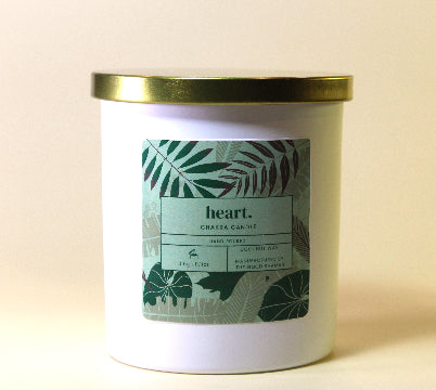 Heart Chakra Luxe Natural Coconut Wax Scented Candle by The Good Shaman