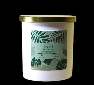 Heart Chakra Luxe Natural Coconut Wax Scented Candle - AetherLux.Shop