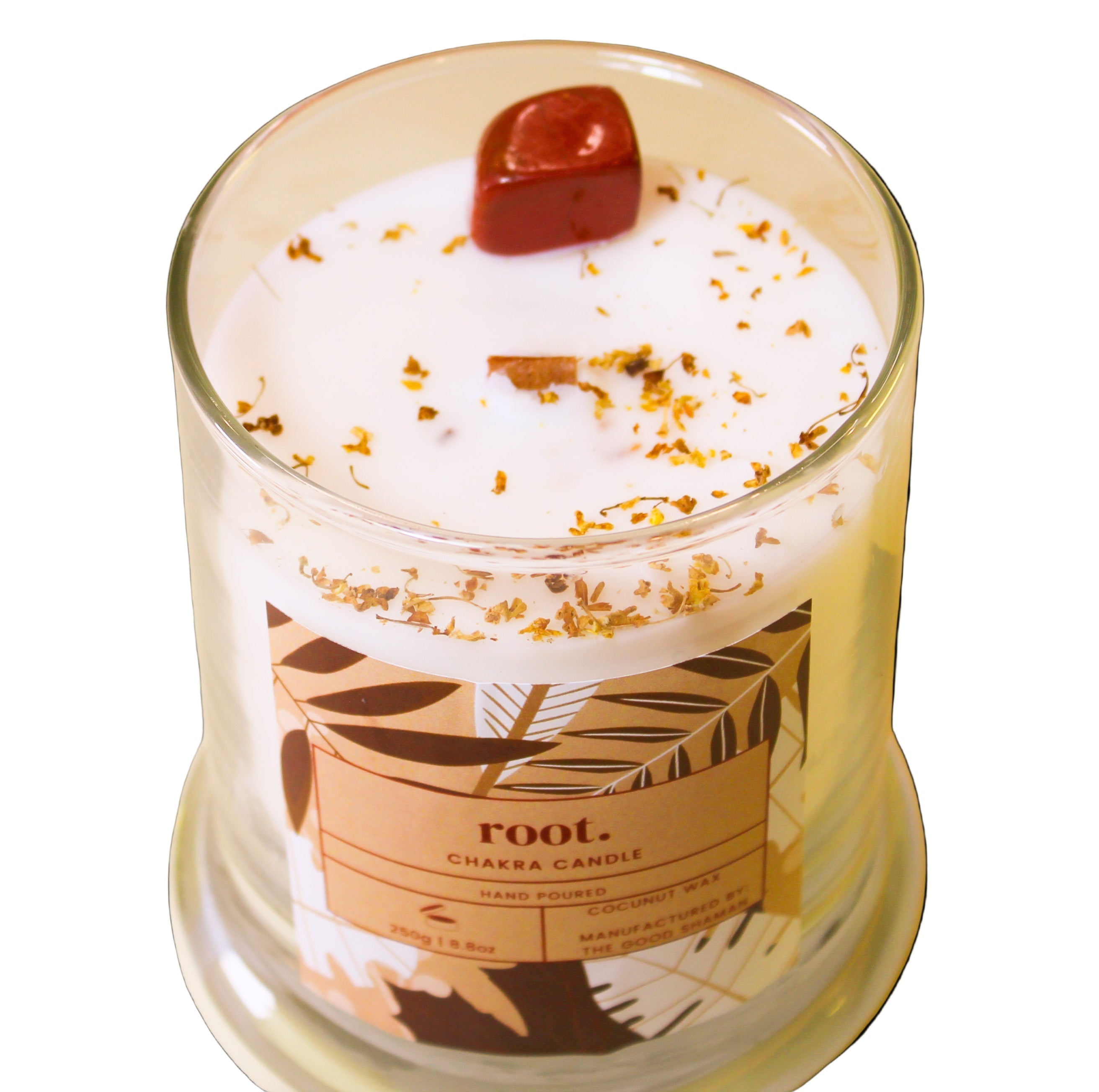 Root Chakra Luxe Natural Coconut Wax Scented Candle by The Good Shaman