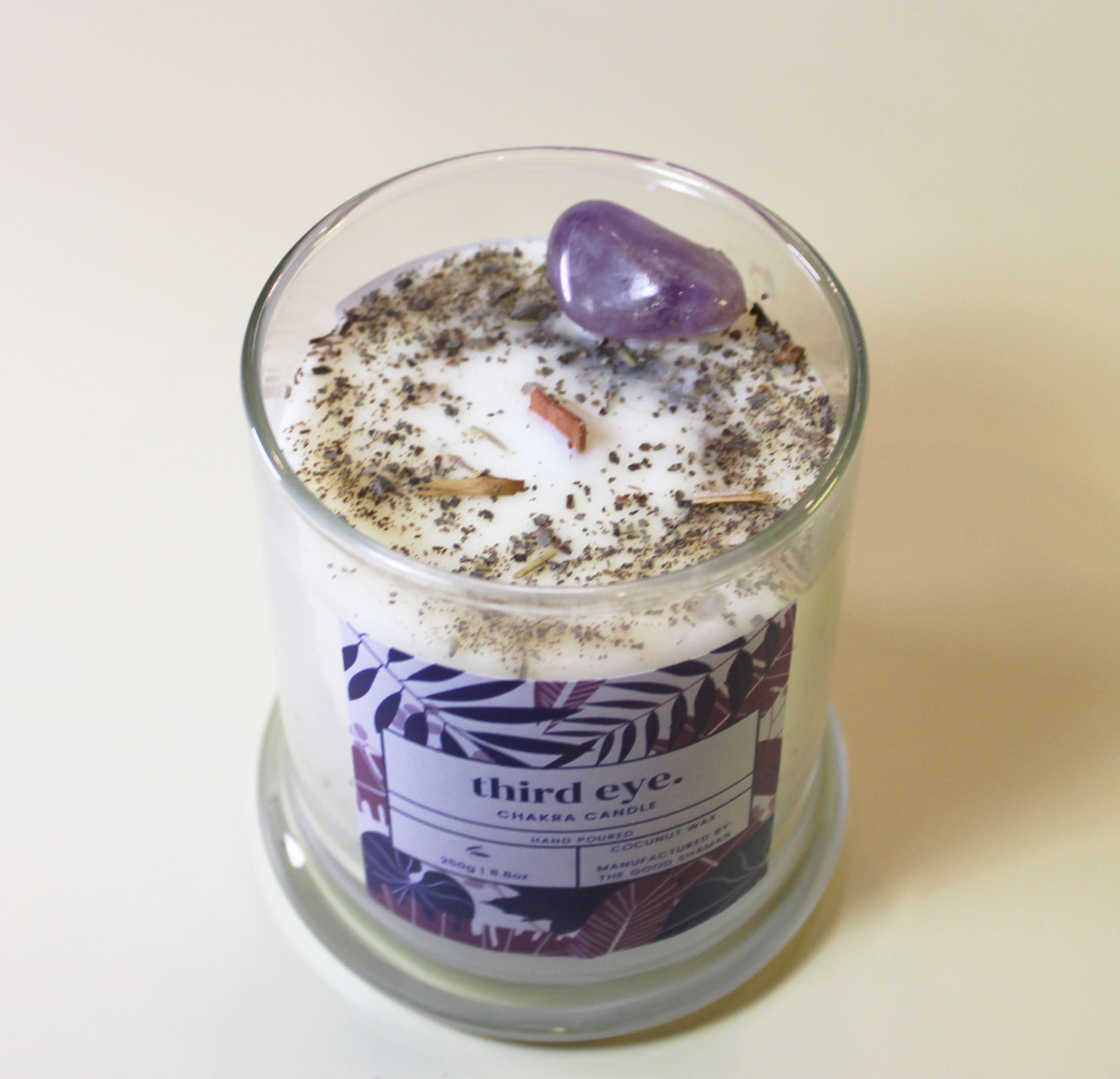 Third Eye Luxe Natural Coconut Wax Chakra Candle by The Good Shaman