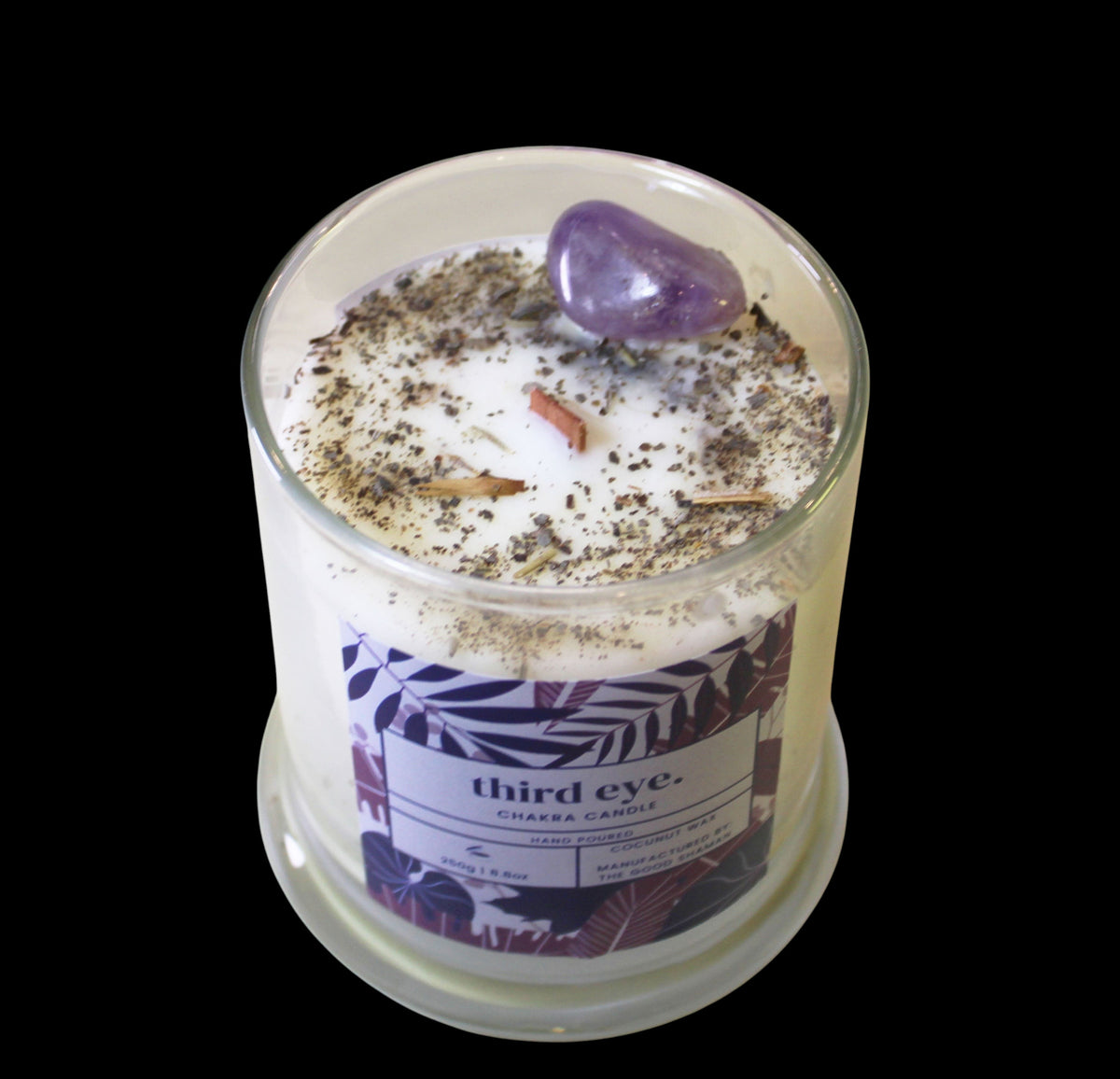 Third Eye Luxe Natural Coconut Wax Chakra Candle - AetherLux.Shop