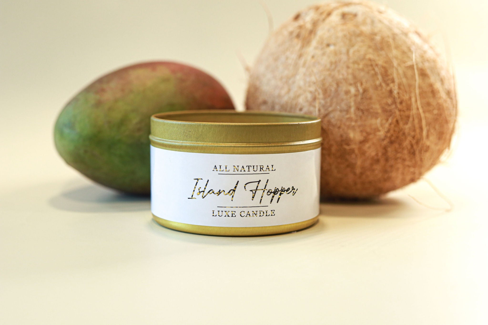 Island Hopper - Luxe Hand-Poured Natural Coconut Wax Candle by The Good Shaman