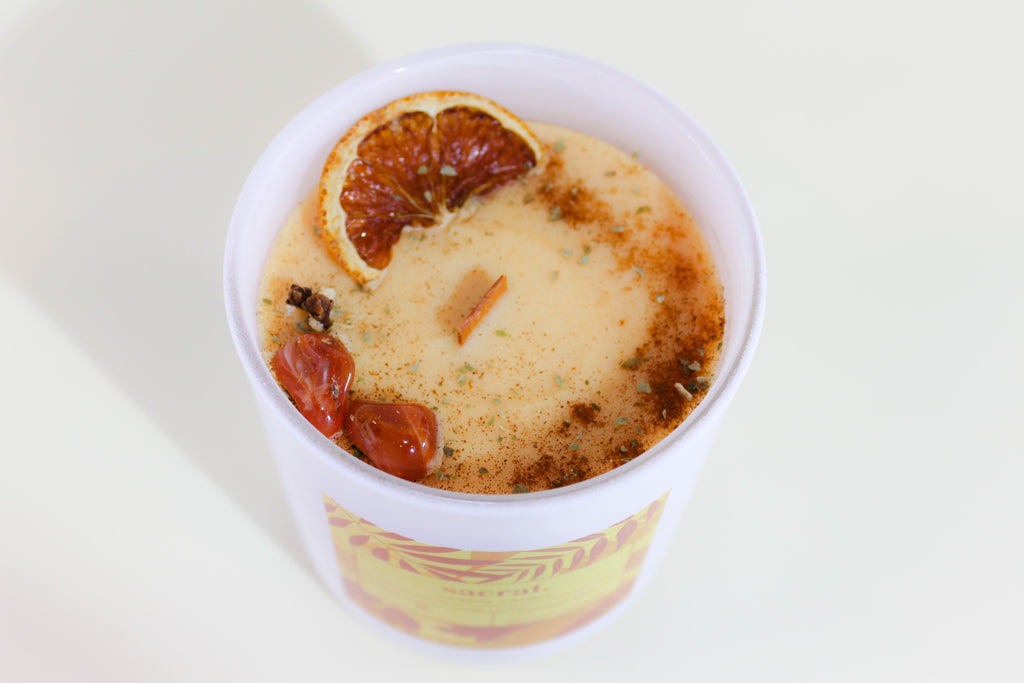 Sacral Chakra Luxe Natural Coconut Wax Scented Candle by The Good Shaman