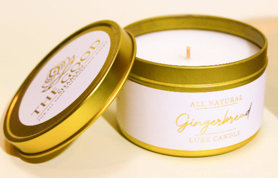 Gingerbread • Luxe Natural Coconut Wax Candle by The Good Shaman