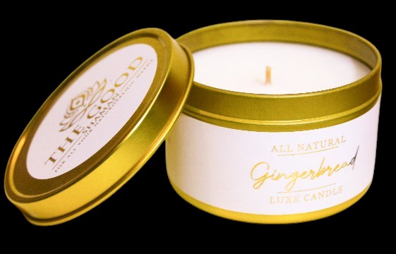 Gingerbread • Luxe Natural Coconut Wax Candle by The Good Shaman