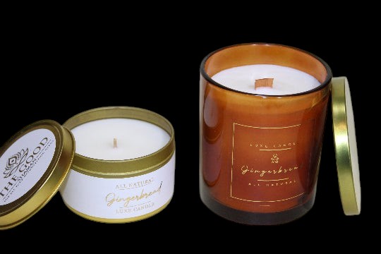 Gingerbread • Luxe Natural Coconut Wax Candle by The Good Shaman
