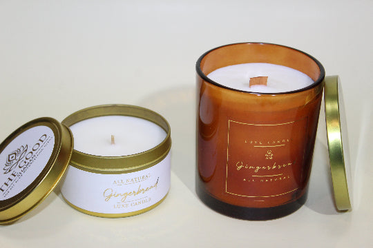 Gingerbread • Luxe Natural Coconut Wax Candle by The Good Shaman