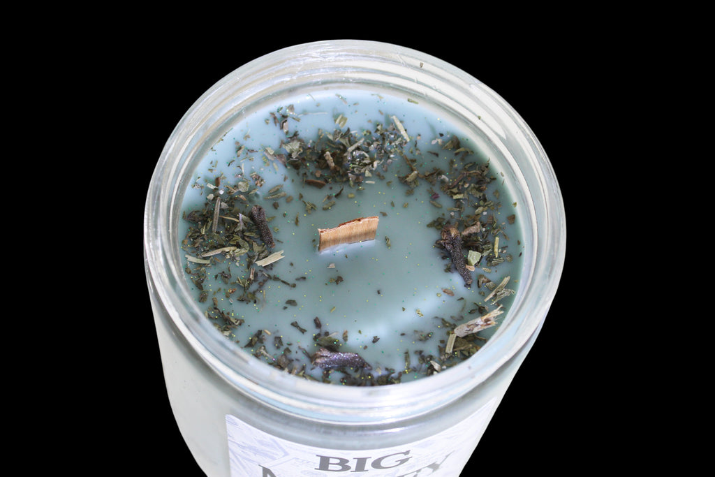 Big Money Coconut Wax Manifestation Candle by The Good Shaman