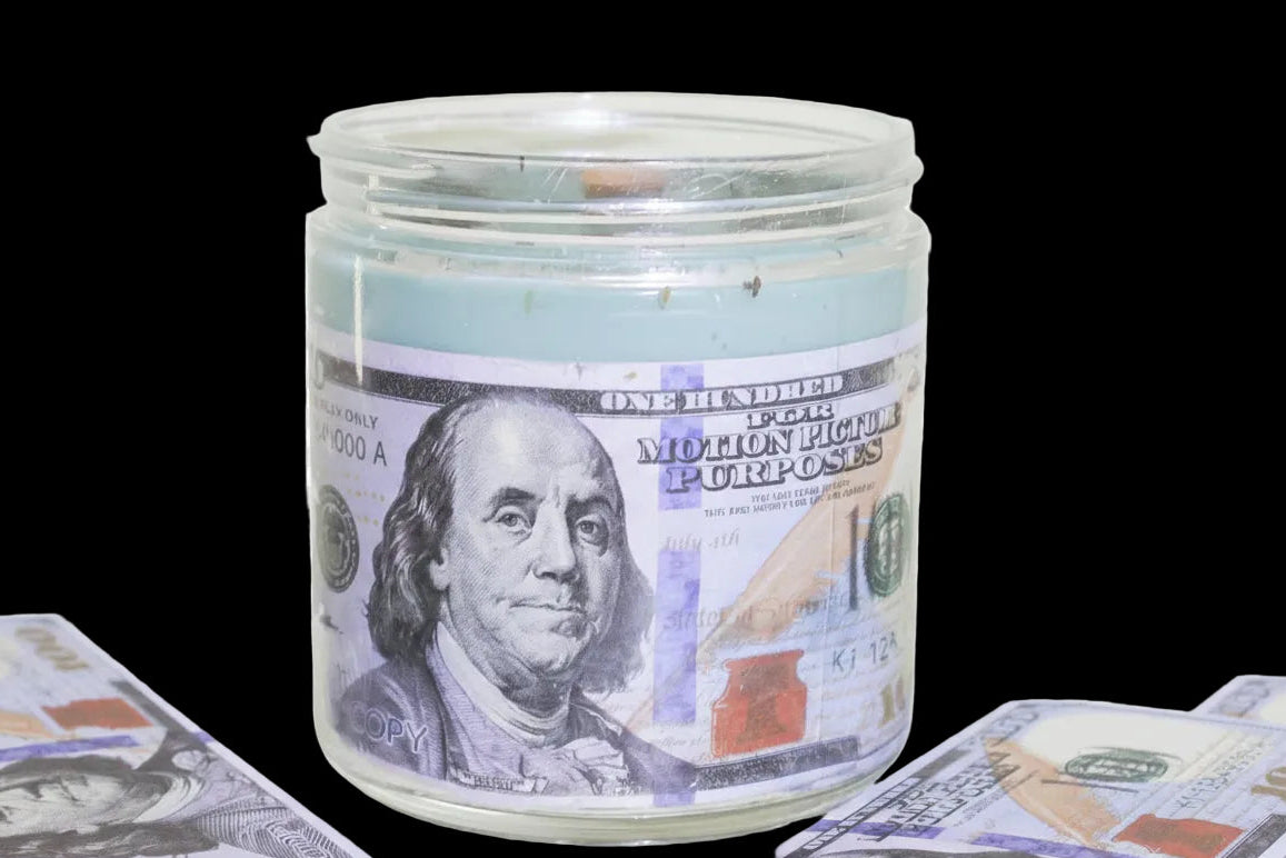 Big Money Coconut Wax Manifestation Candle by The Good Shaman