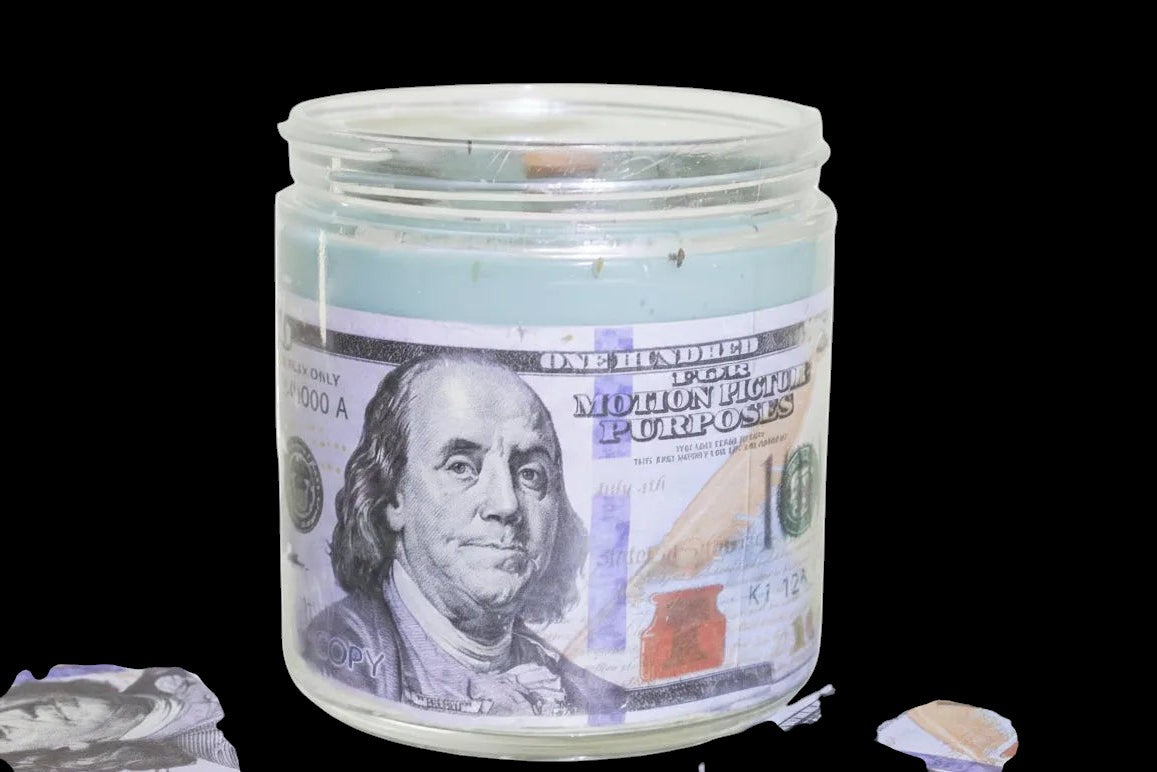 Big Money Coconut Wax Manifestation Candle by The Good Shaman