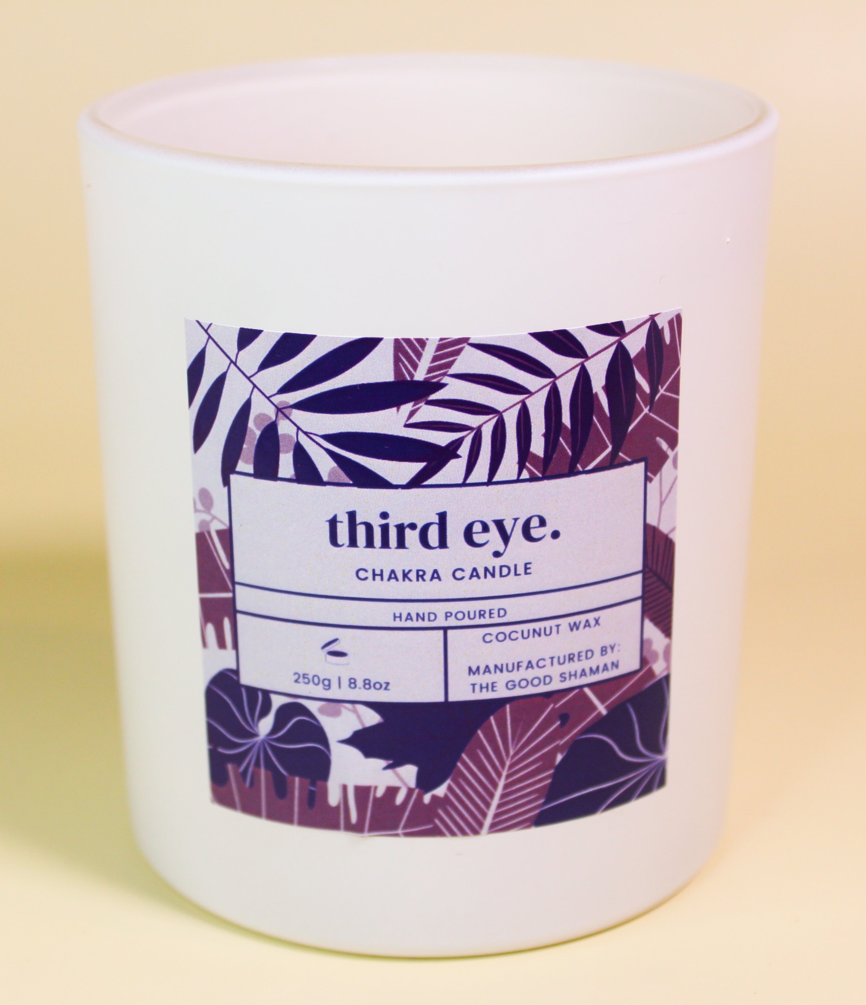 Third Eye Luxe Natural Coconut Wax Chakra Candle by The Good Shaman