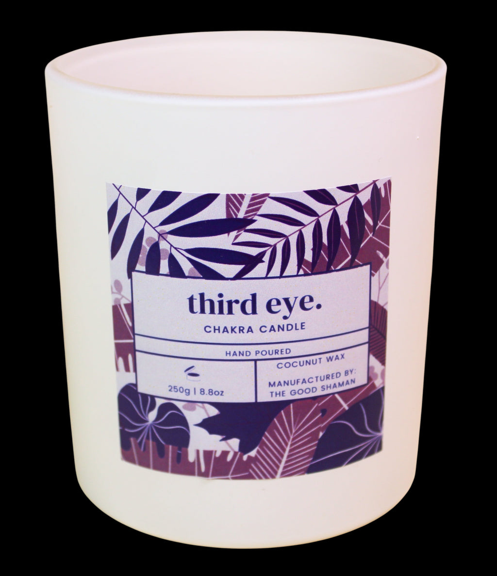 Third Eye Luxe Natural Coconut Wax Chakra Candle by The Good Shaman