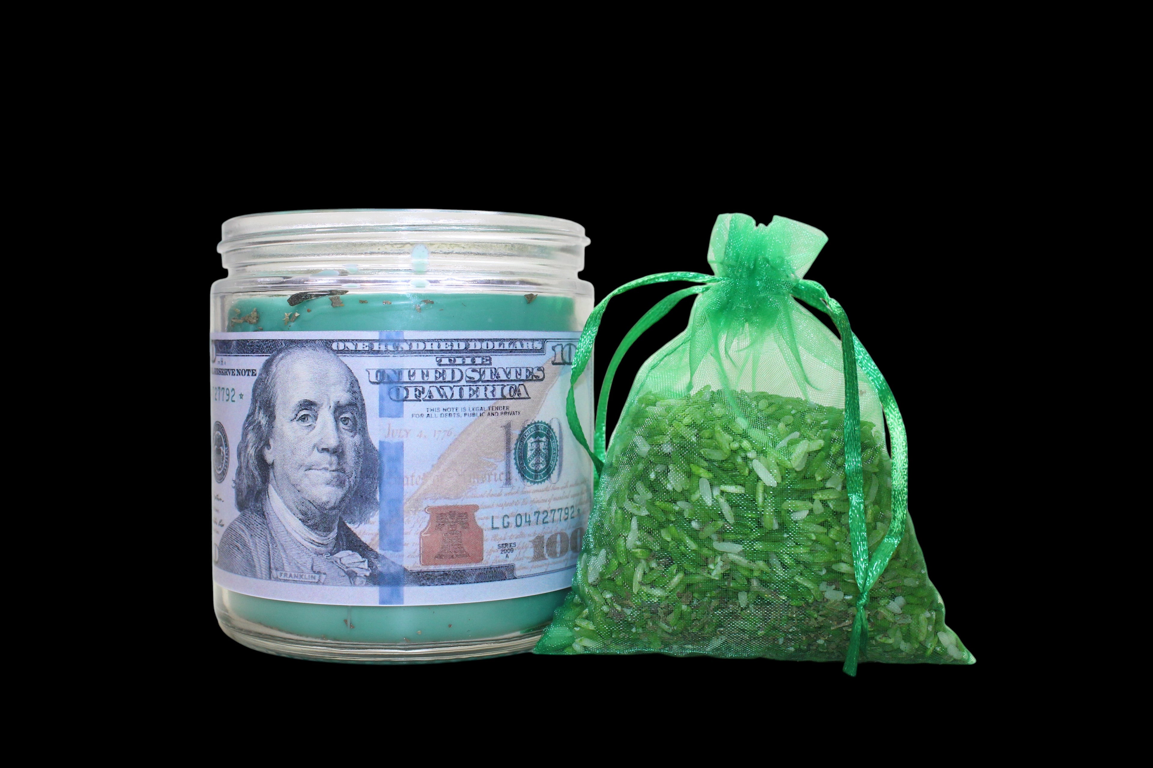 Big Money Coconut Wax Manifestation Candle by The Good Shaman