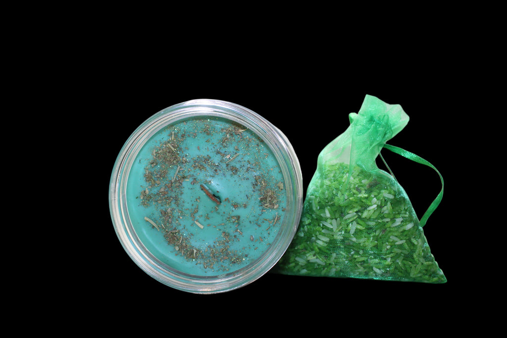 Big Money Coconut Wax Manifestation Candle by The Good Shaman