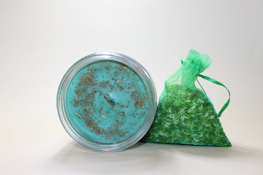 Big Money Coconut Wax Manifestation Candle by The Good Shaman