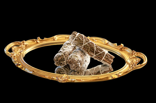 4" Sustainably Harvested - White Sage & Pine - AetherLux.Shop