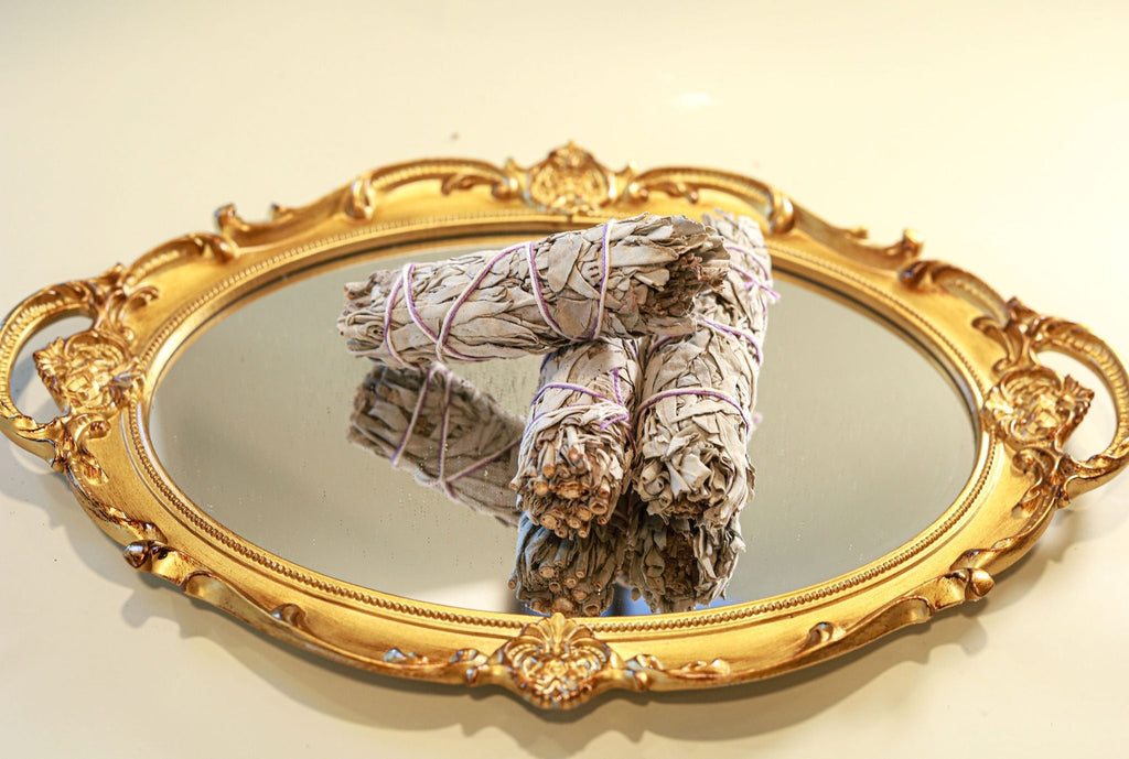 4" Sustainably Harvested - White Sage & Lavender by The Good Shaman