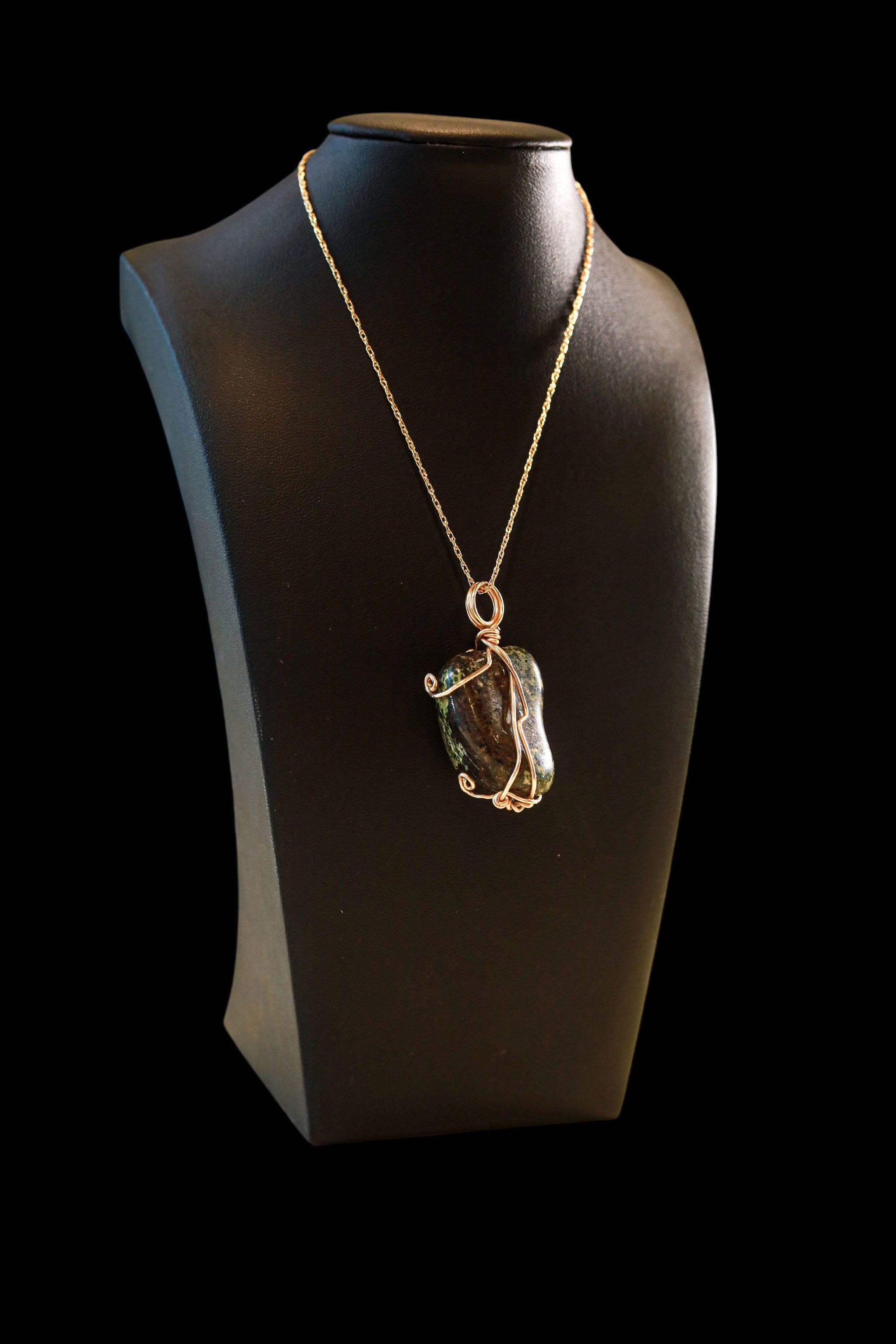 Nephrite Jade Necklace by The Good Shaman