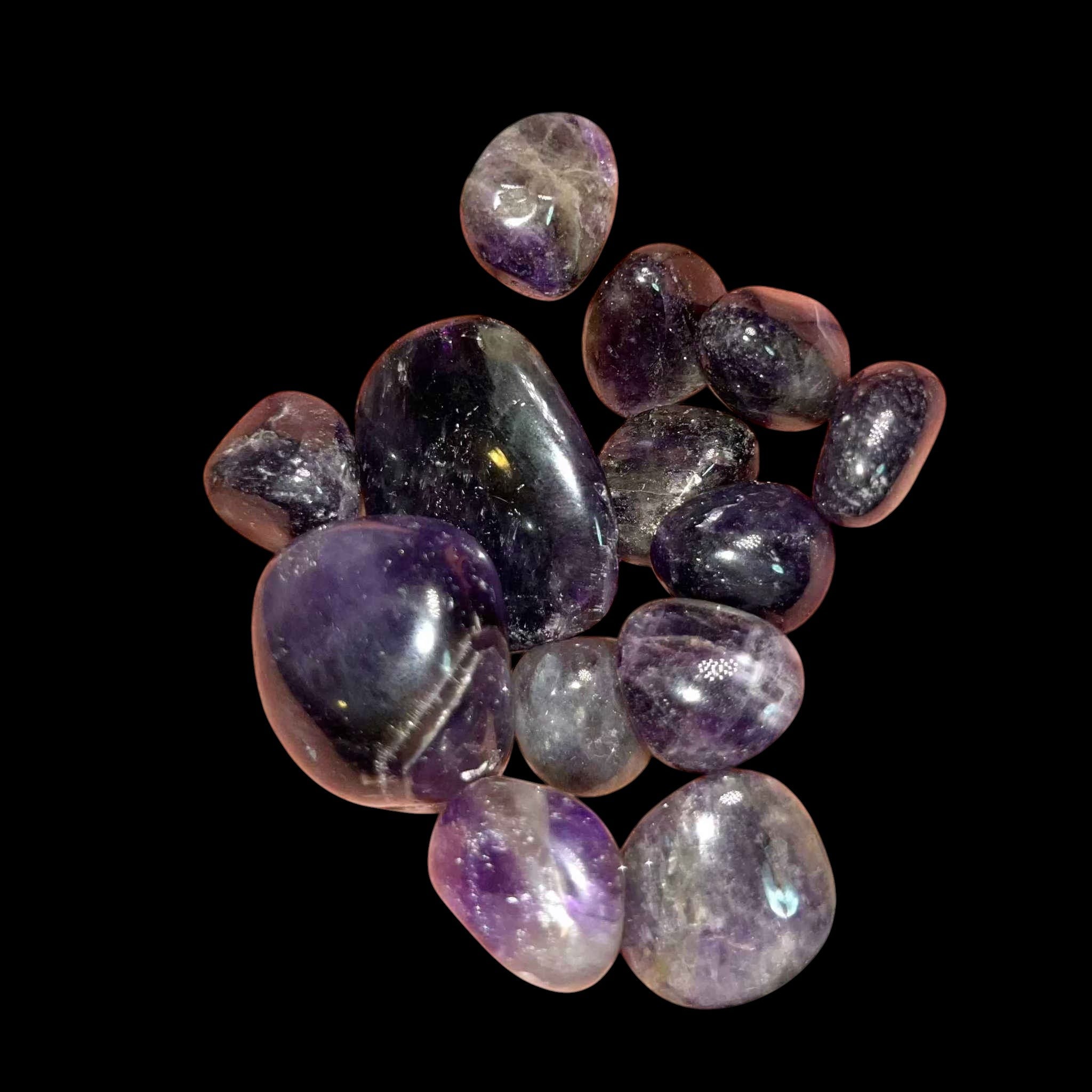 Amethyst Tumbled Pocket Stone