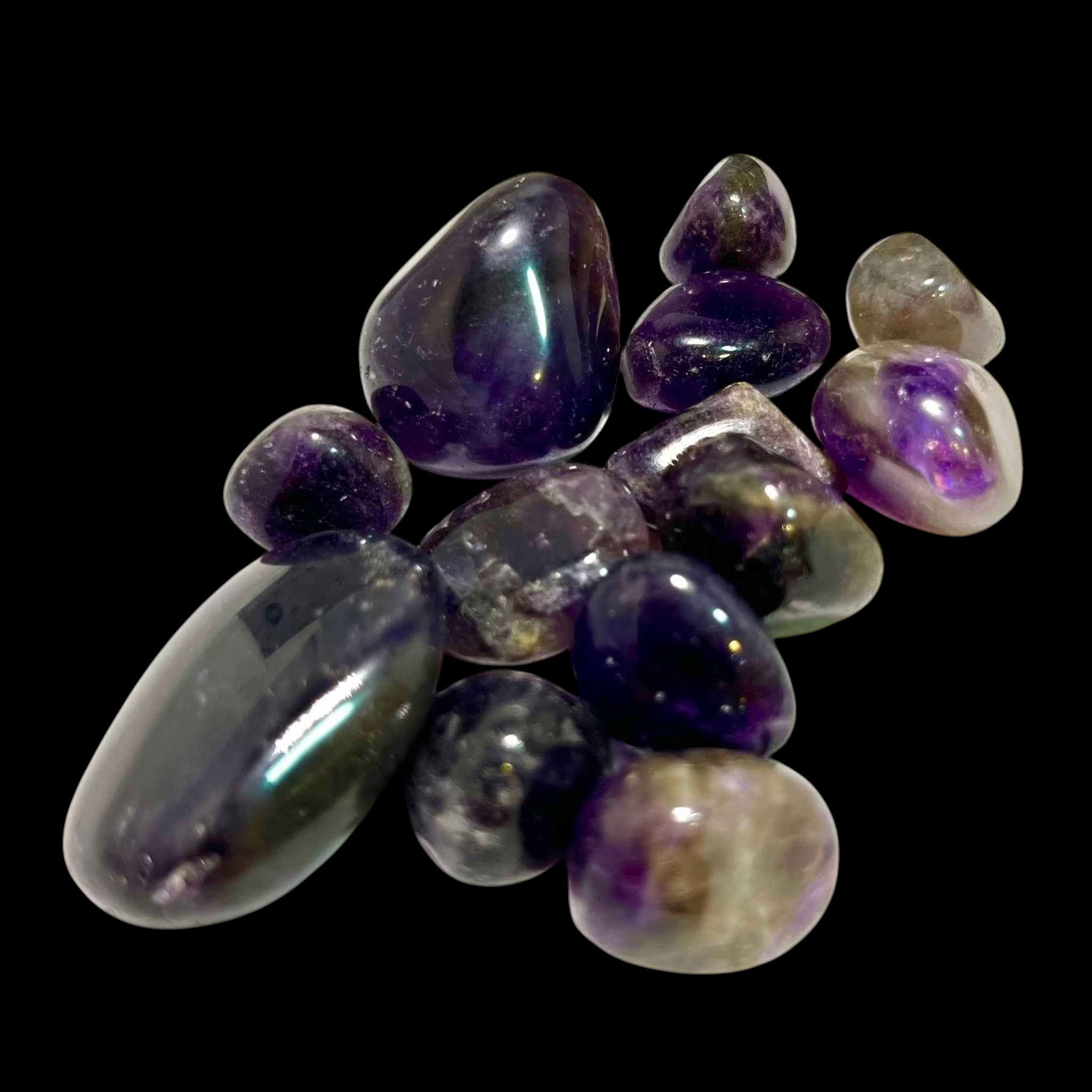 Amethyst Tumbled Pocket Stone
