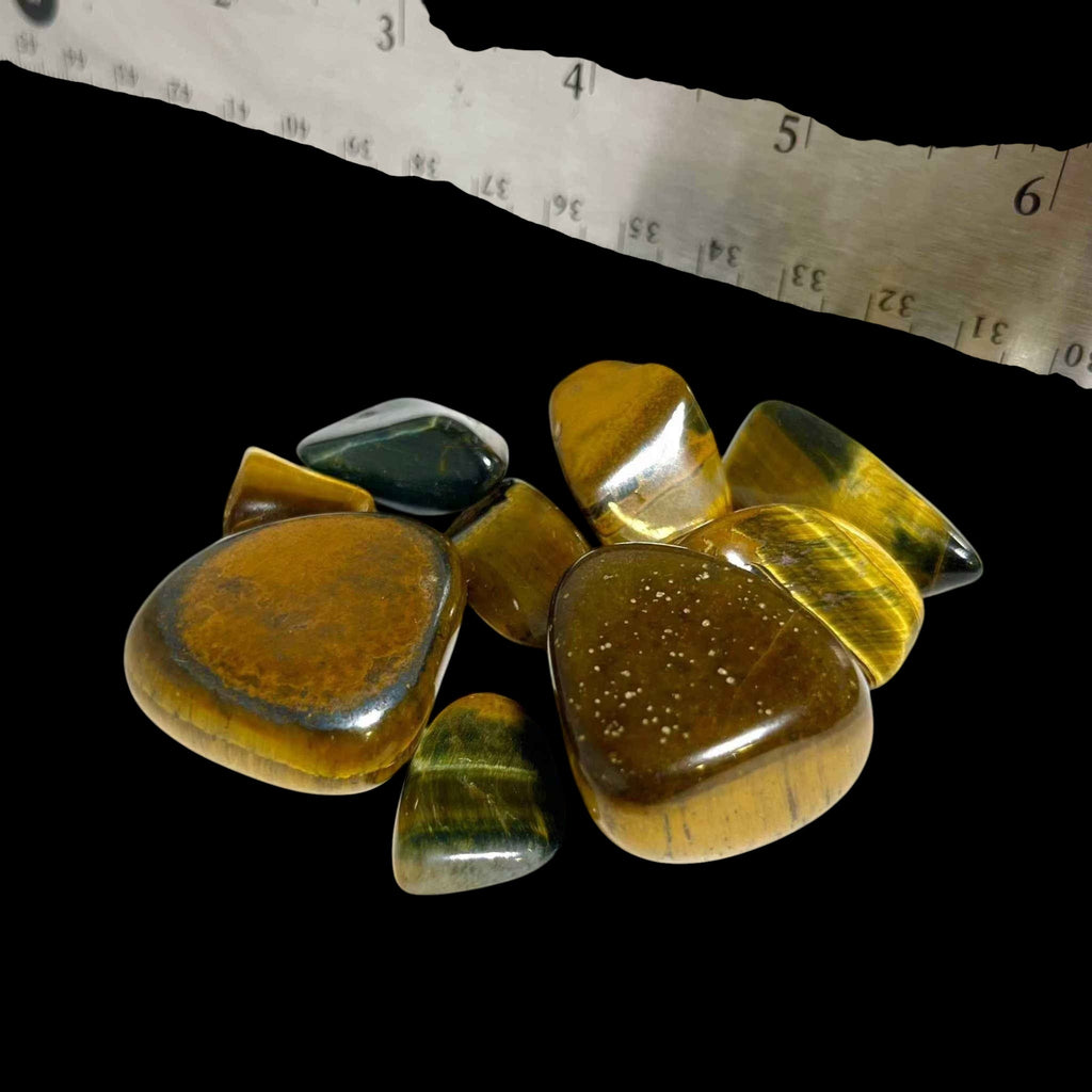 Tiger Eye Tumbled Pocket Stone