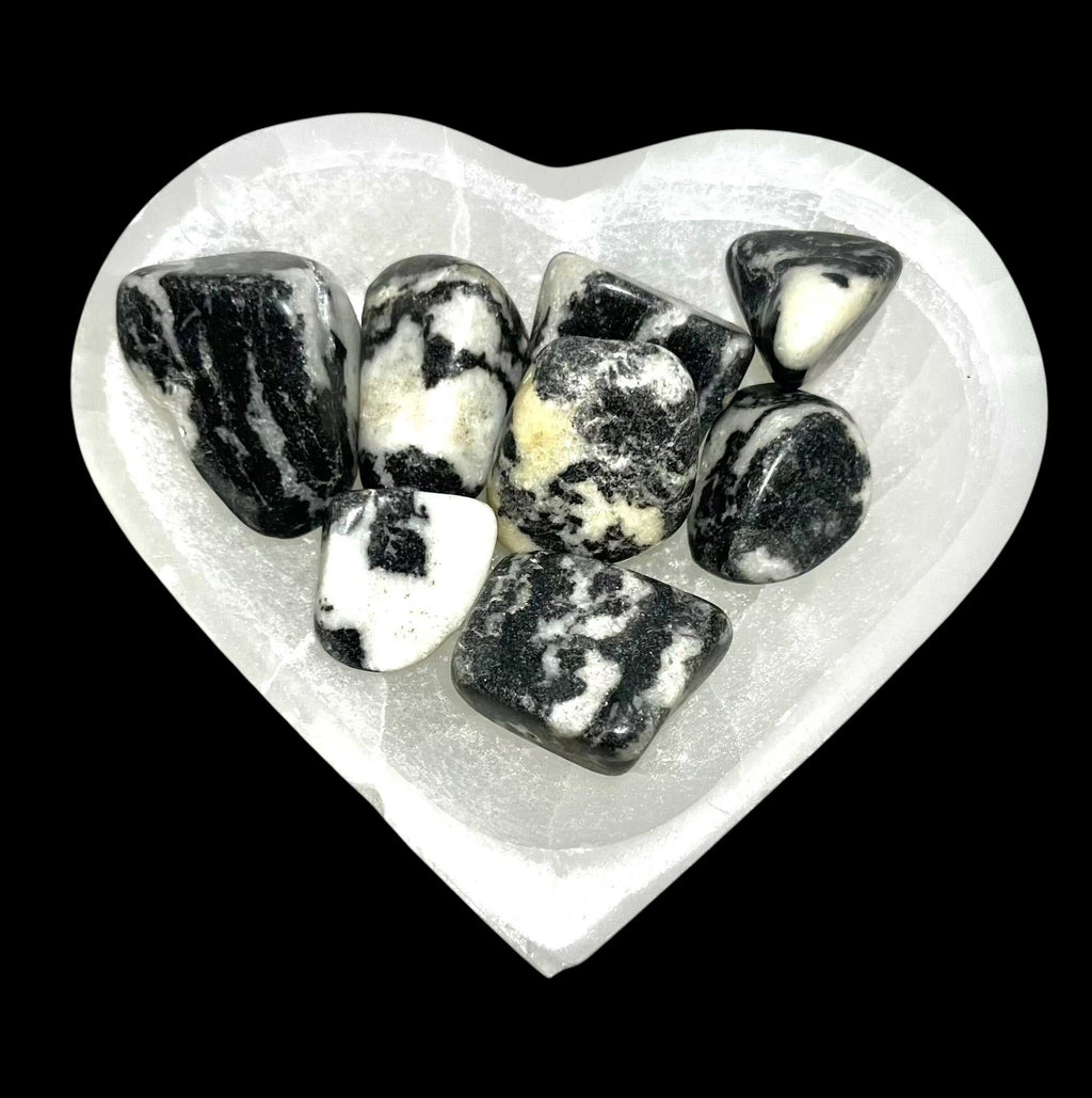 Zebra Jasper Tumbled Stone