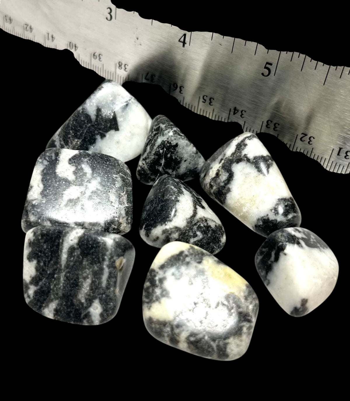 Zebra Jasper Tumbled Stone