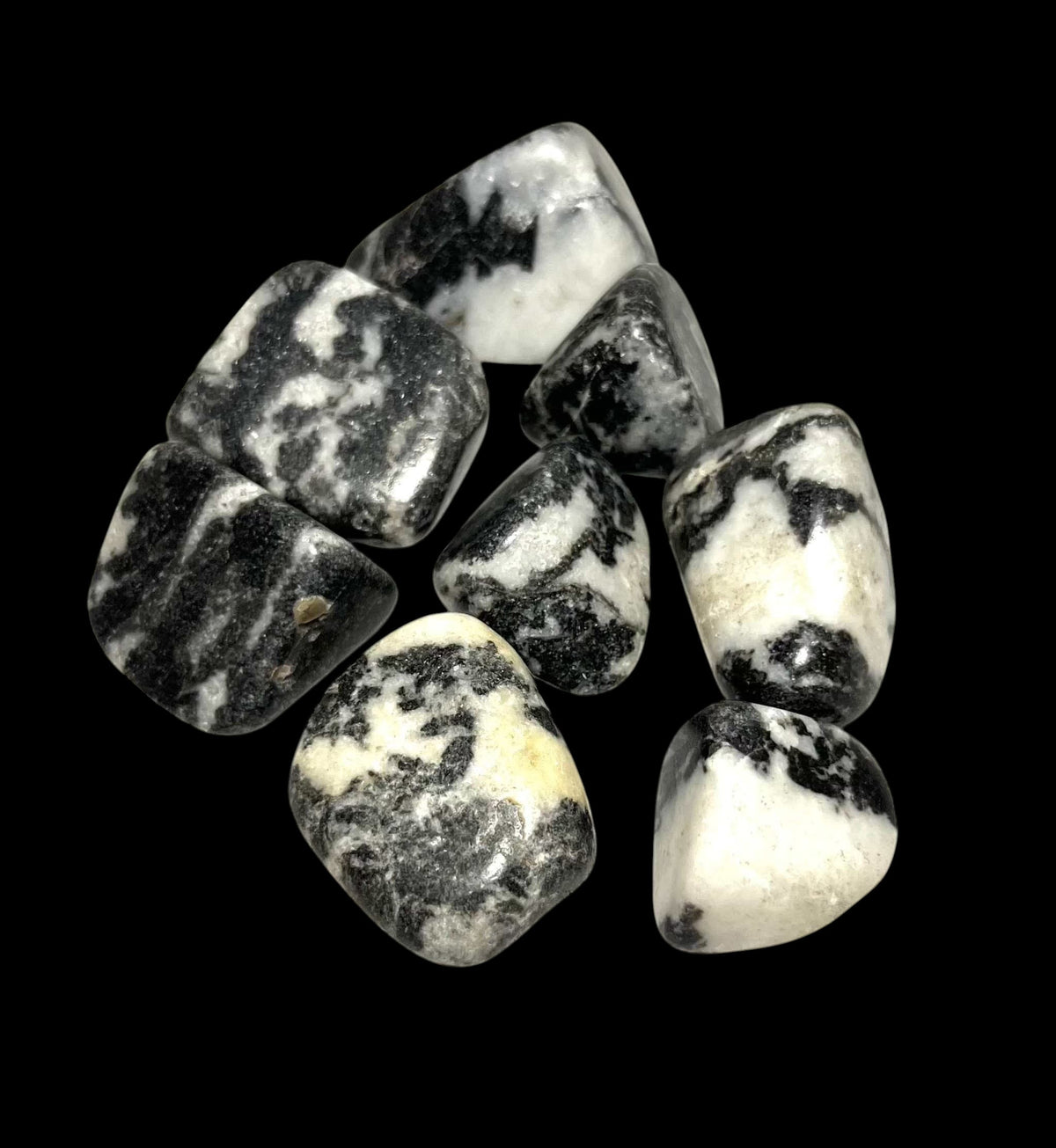 Zebra Jasper Tumbled Stone