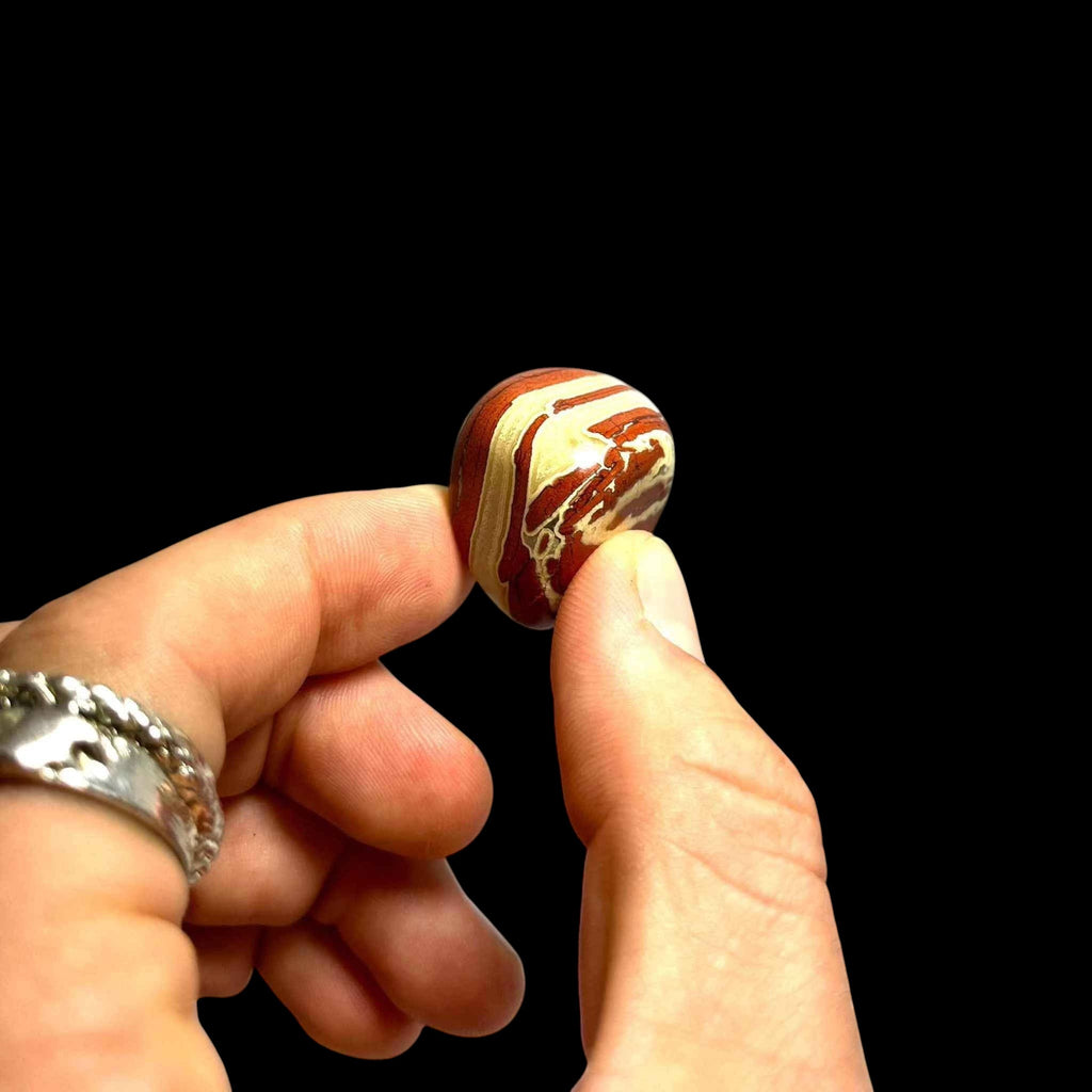 Red Jasper Tumbled Pocket Stone