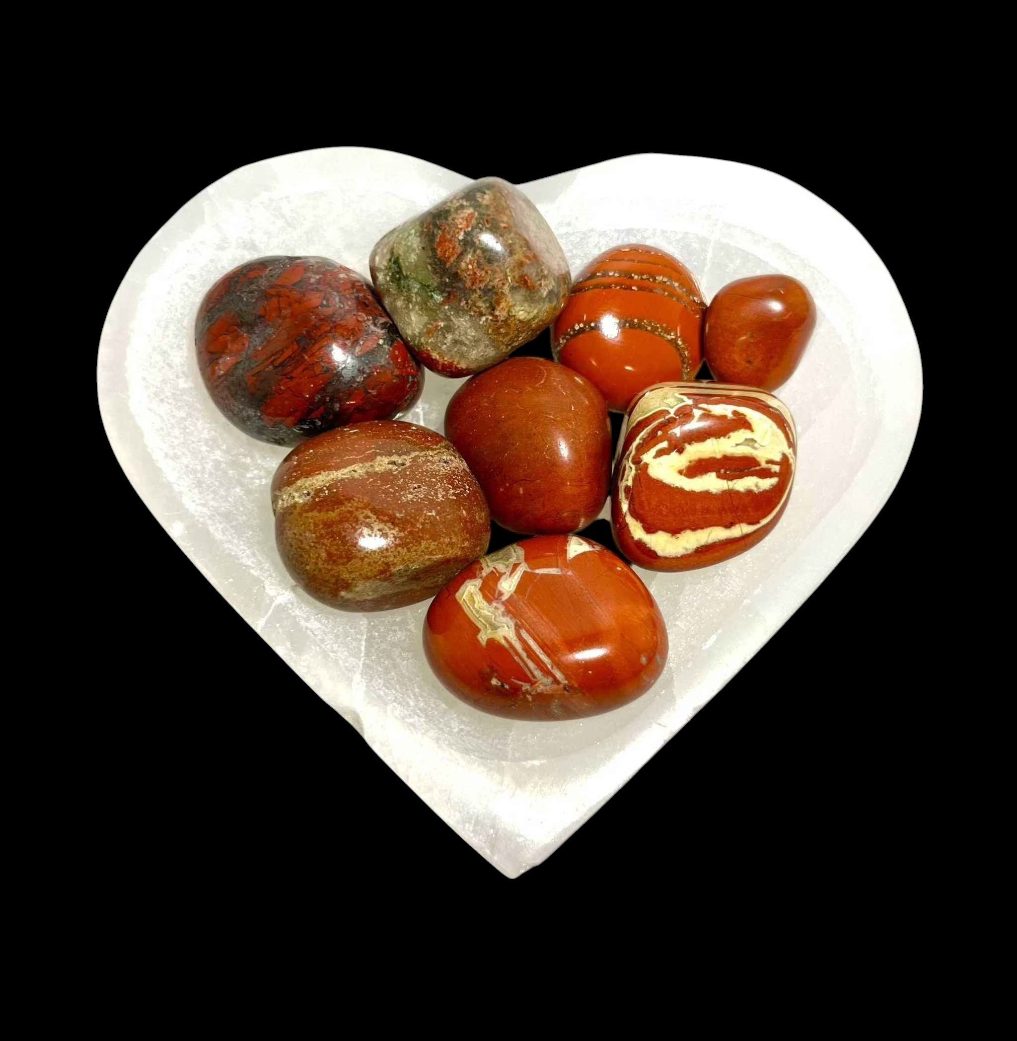 Red Jasper Tumbled Pocket Stone