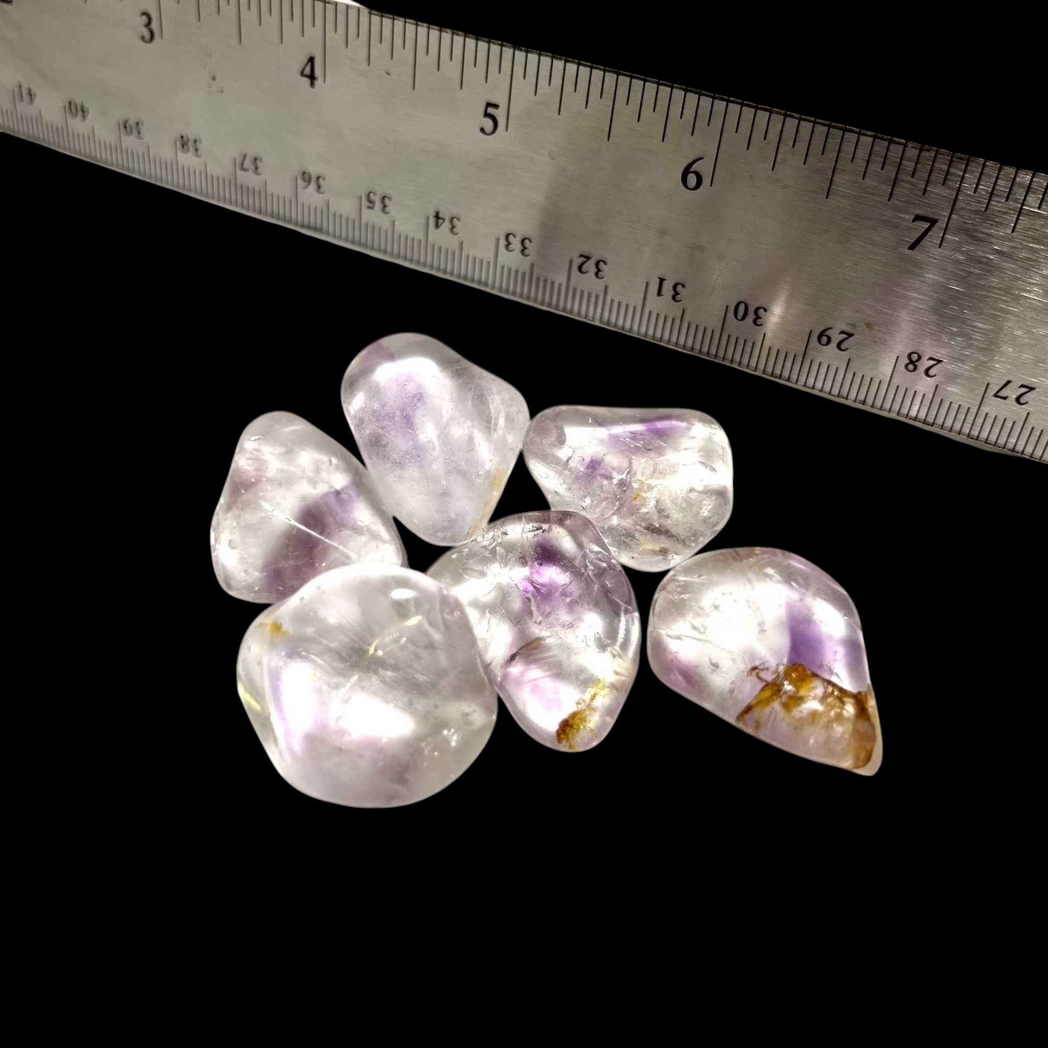 Phantom Amethyst Tumbled Stone