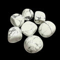 White Howlite Tumbled Stone
