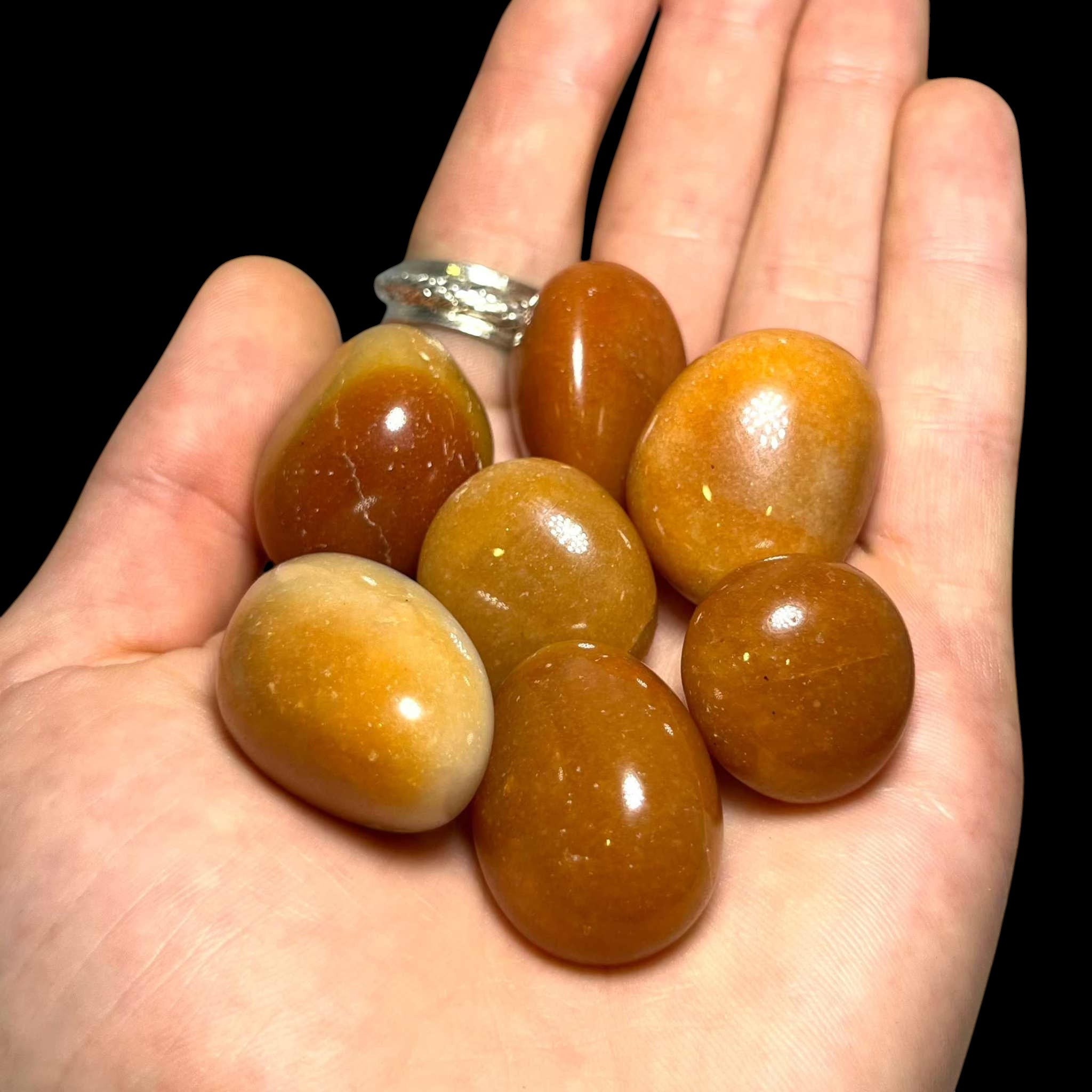 Orange Aventurine Tumbled Stone