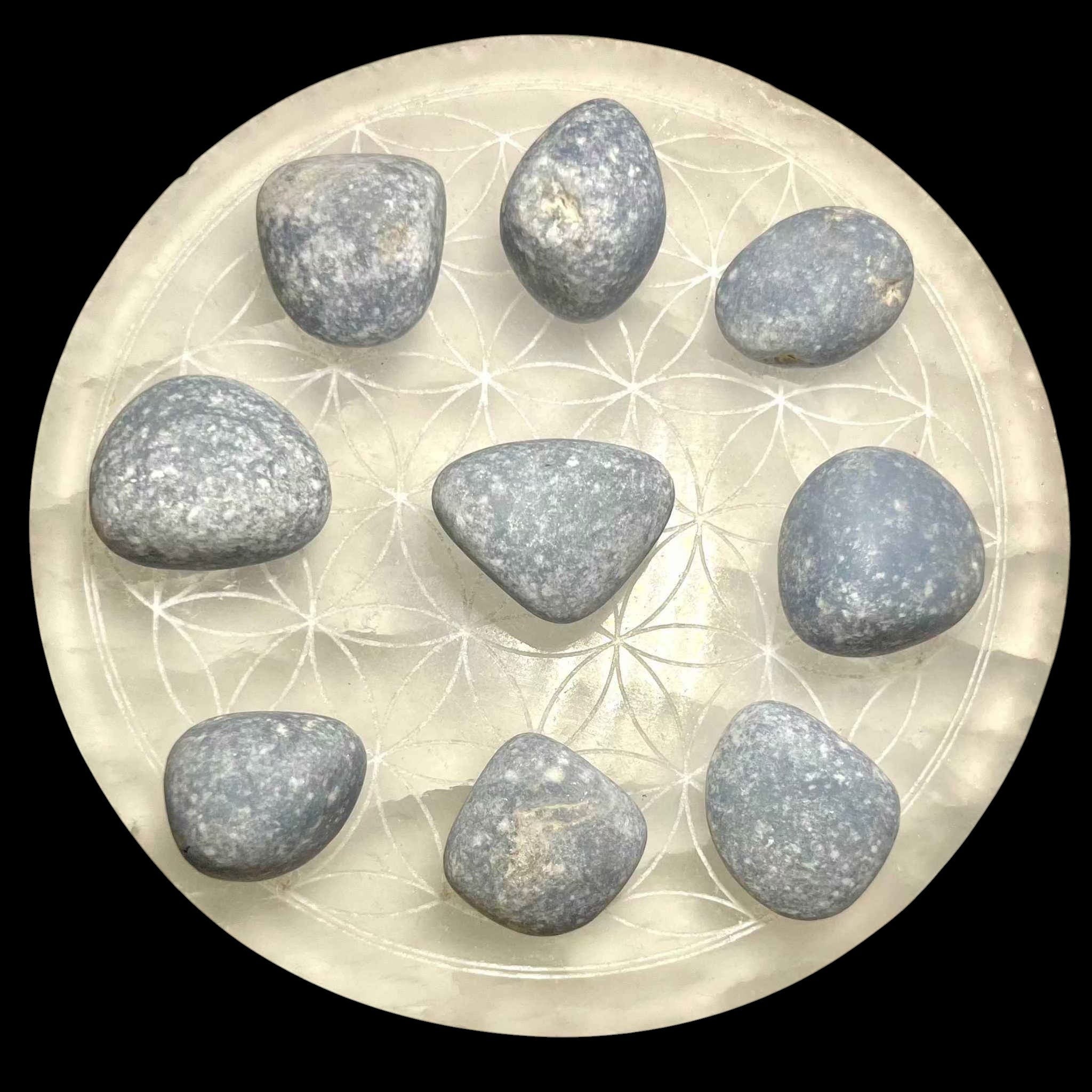 Angelite Tumbled Pocket Stone