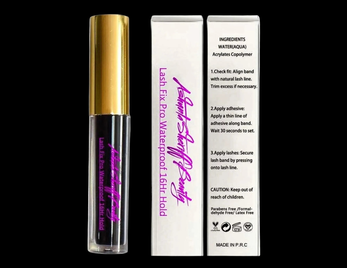 Ashunta Sheriff Beauty Lash Fix Pro 16 hour hold by Ashunta Sheriff Beauty