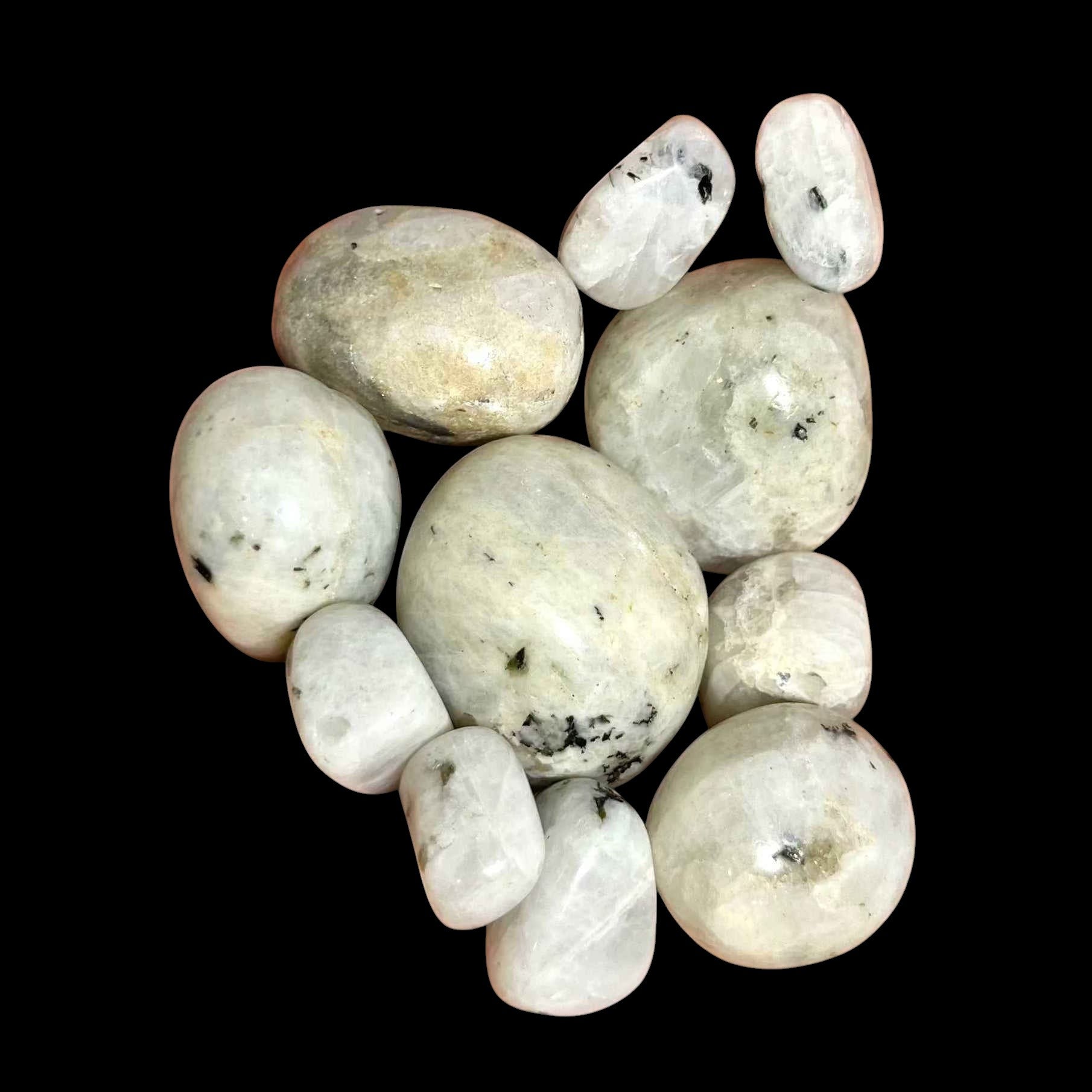 Rainbow Moonstone Tumbled Stone