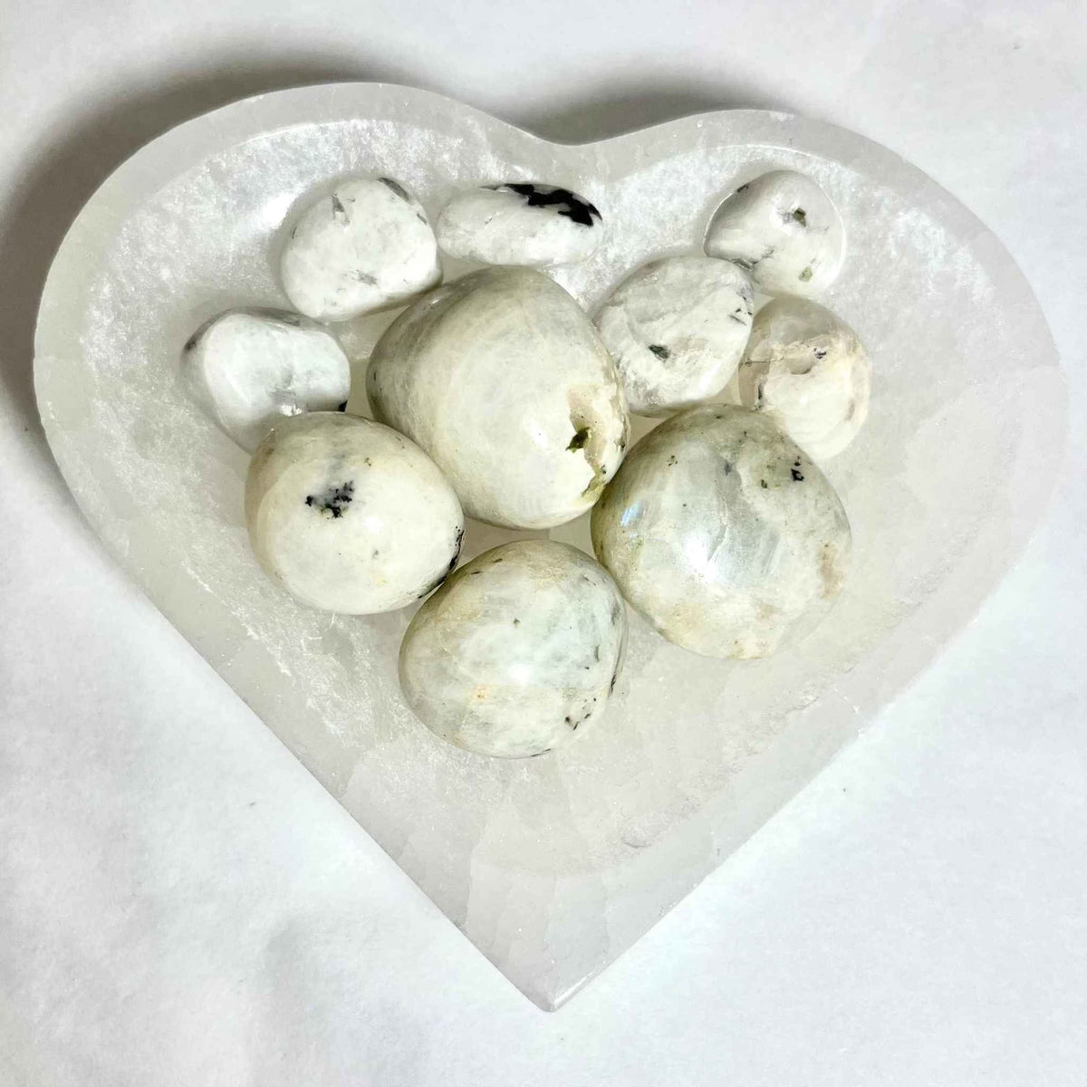 Rainbow Moonstone Tumbled Stone