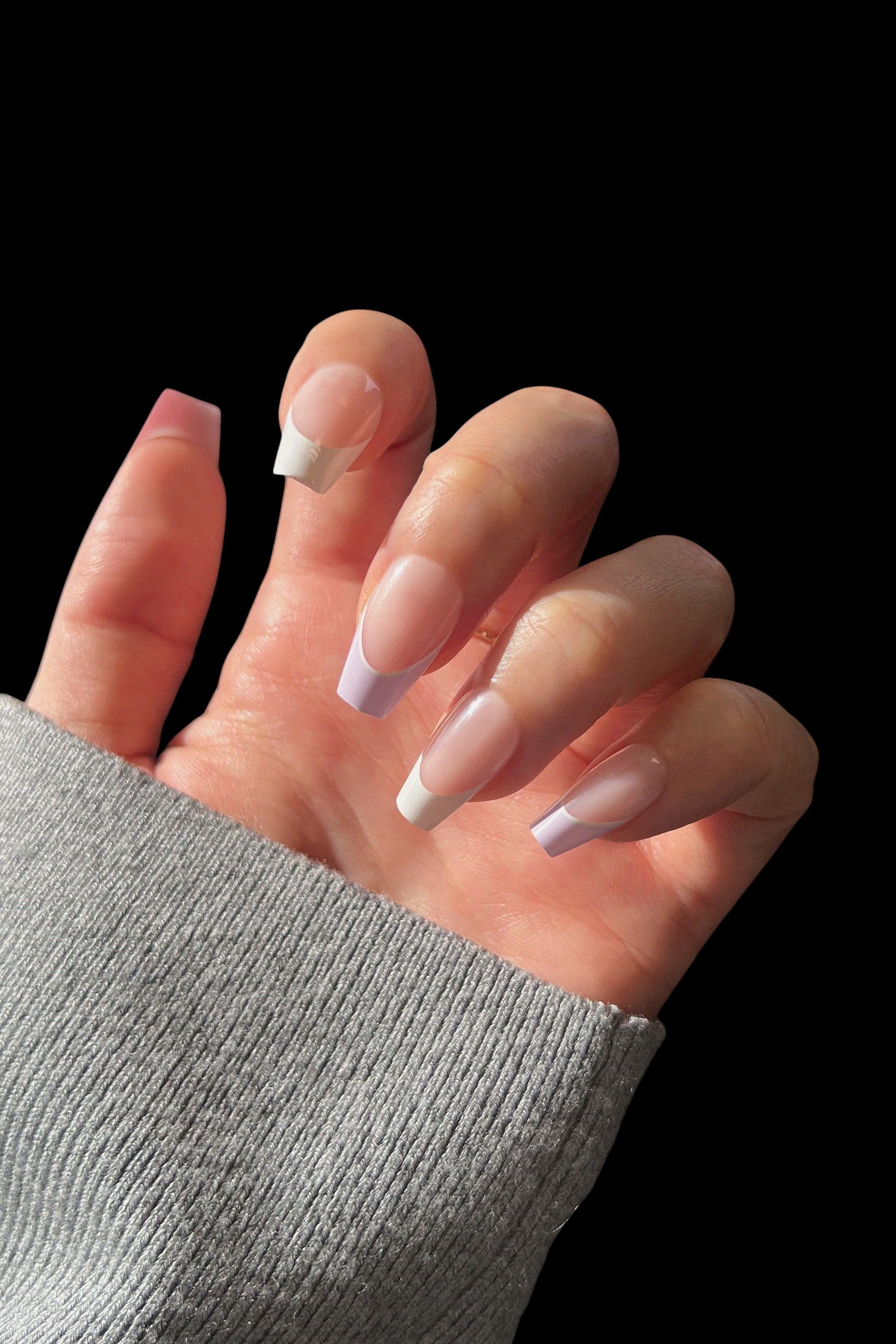 Lilac Touch | Soft & Durable Press-On Nails by Bonmuz