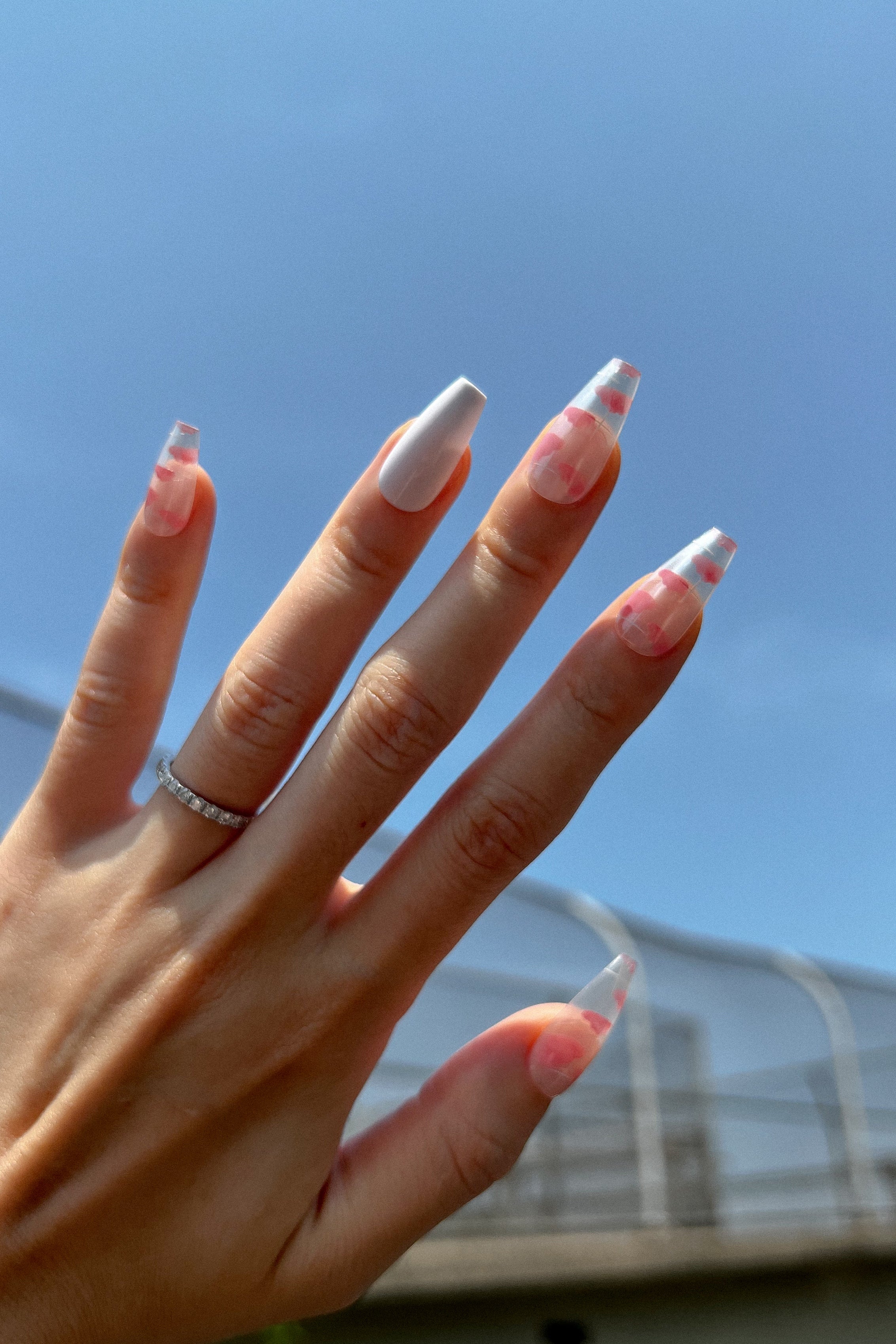 Cloud Waltz | Soft & Durable Press-On Nails by Bonmuz