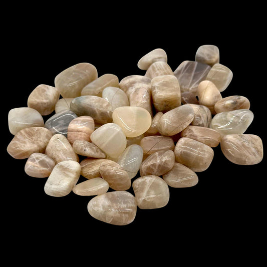 Multi-Color Moonstone Tumbled Stone - The Traveler's Stone