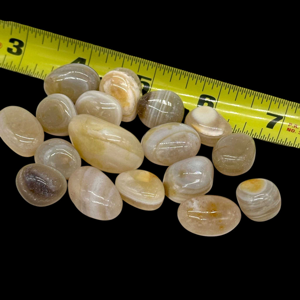 Banded Agate Tumbled Stone