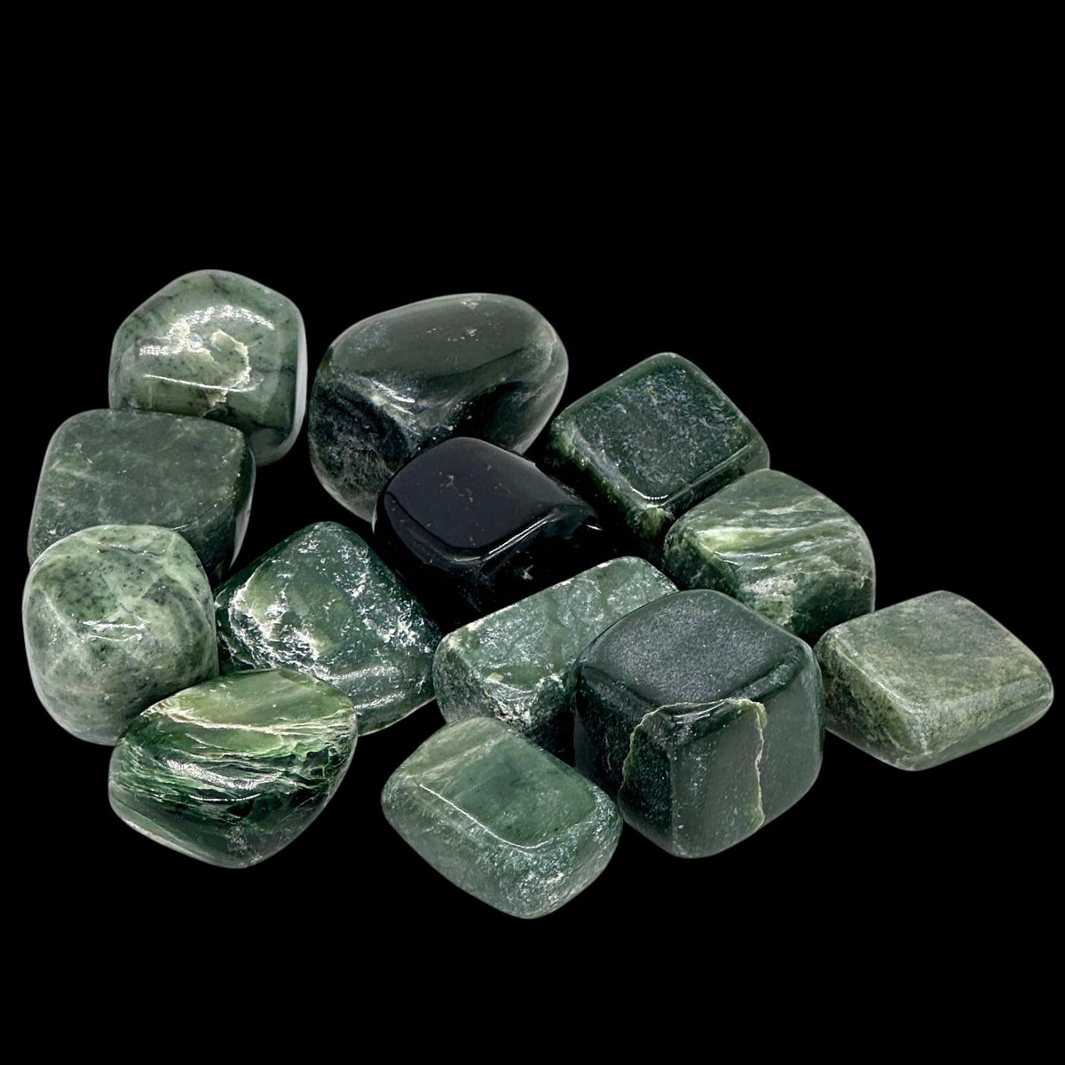 Bowenite Tumbled Stone The Stone of the Warrior