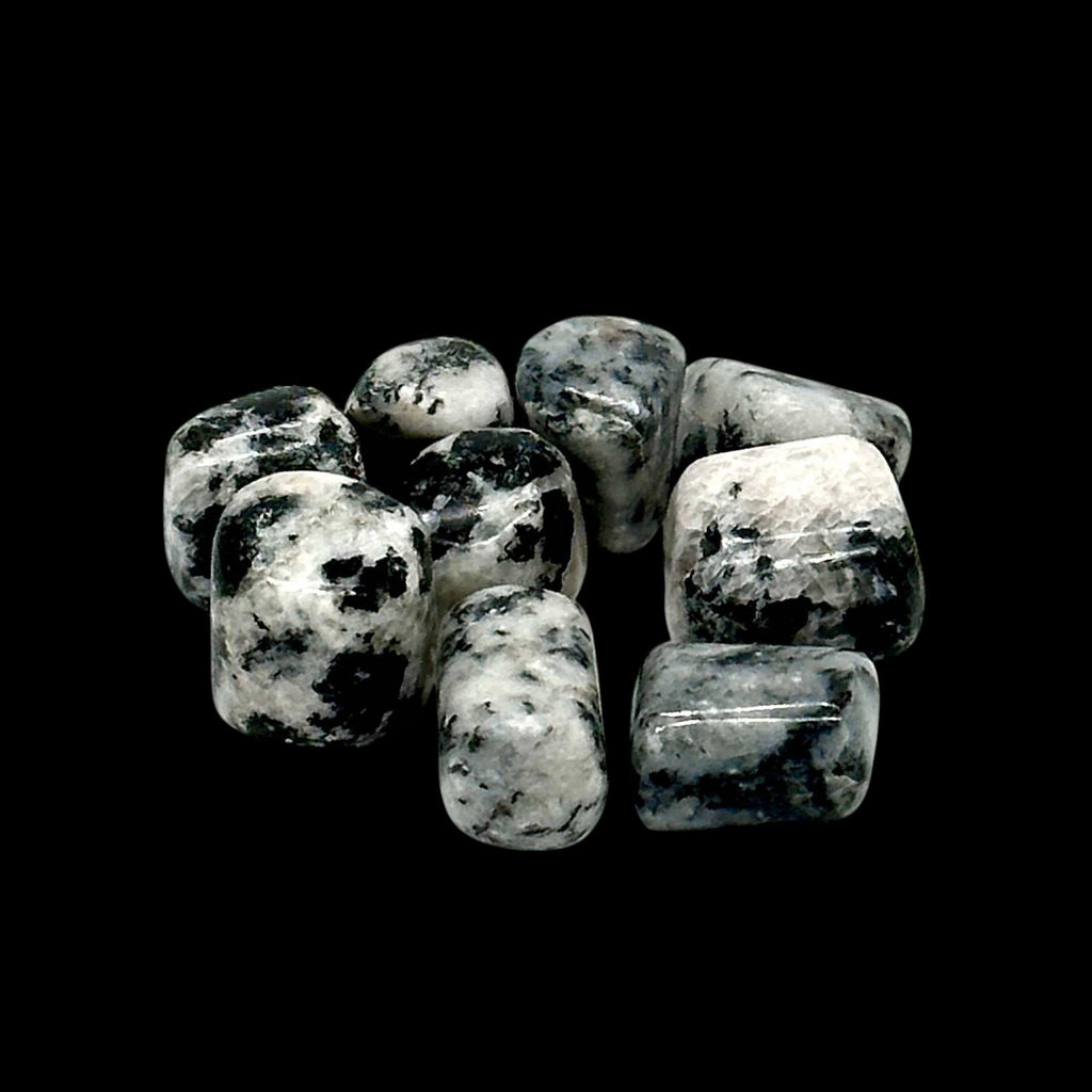 Tourmalinated Quartz (Hand Polished) Tumbled Stone