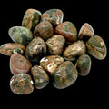 Rainforest Rhyolite Tumbled Stone - The Stone of Joy and Balance