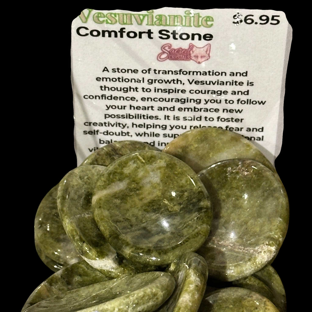 Vesuvianite Comfort Stone