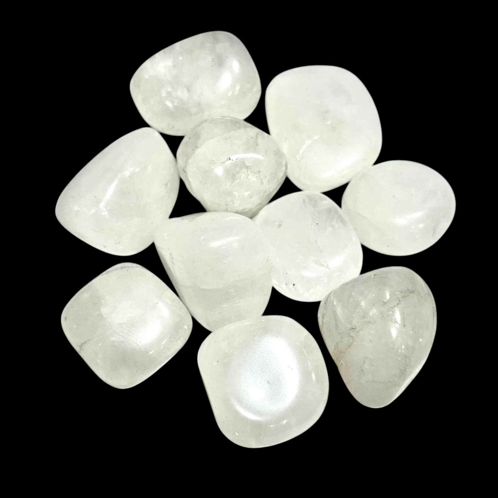 Snow Quartz Tumbled Stone